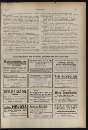 Verordnungsblatt des Stadtschulrates für Wien 19370315 Seite: 11