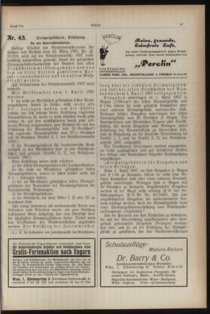 Verordnungsblatt des Stadtschulrates für Wien 19370401 Seite: 7