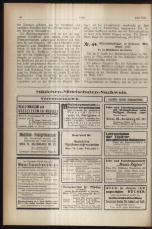 Verordnungsblatt des Stadtschulrates für Wien 19370401 Seite: 8