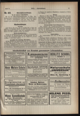 Verordnungsblatt des Stadtschulrates für Wien 19370501 Seite: 11