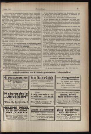 Verordnungsblatt des Stadtschulrates für Wien 19370515 Seite: 5