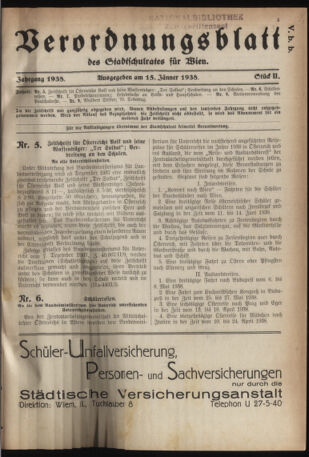 Verordnungsblatt des Stadtschulrates für Wien 19380115 Seite: 1