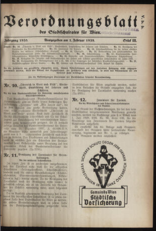 Verordnungsblatt des Stadtschulrates für Wien 19380201 Seite: 1