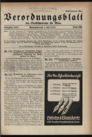 Verordnungsblatt des Stadtschulrates für Wien