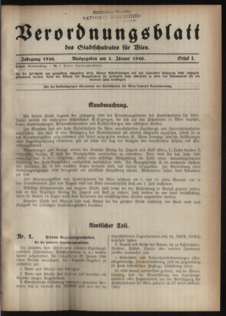 Verordnungsblatt des Stadtschulrates für Wien 19460101 Seite: 1