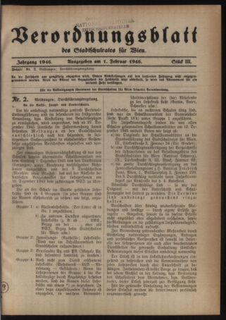 Verordnungsblatt des Stadtschulrates für Wien 19460201 Seite: 1