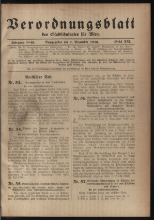 Verordnungsblatt des Stadtschulrates für Wien 19461201 Seite: 1