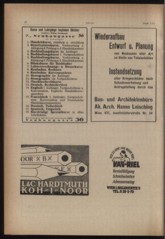 Verordnungsblatt des Stadtschulrates für Wien 19471001 Seite: 4