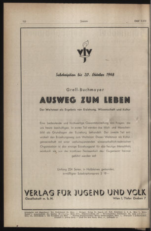 Verordnungsblatt des Stadtschulrates für Wien 19481015 Seite: 8