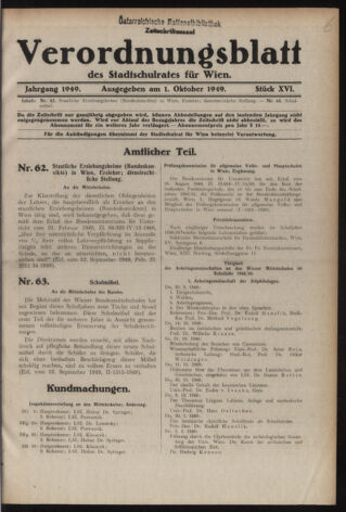 Verordnungsblatt des Stadtschulrates für Wien 19491001 Seite: 1