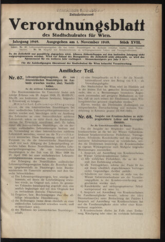 Verordnungsblatt des Stadtschulrates für Wien 19491101 Seite: 1