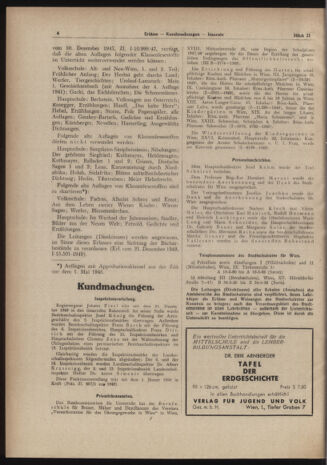 Verordnungsblatt des Stadtschulrates für Wien 19500115 Seite: 2