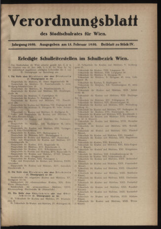 Verordnungsblatt des Stadtschulrates für Wien 19500215 Seite: 5