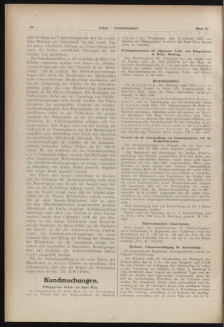 Verordnungsblatt des Stadtschulrates für Wien 19510315 Seite: 2