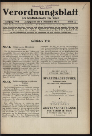 Verordnungsblatt des Stadtschulrates für Wien 19541201 Seite: 1