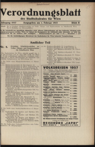 Verordnungsblatt des Stadtschulrates für Wien 19570201 Seite: 1