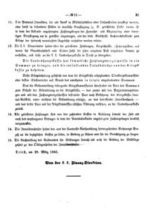 Verordnungsblatt für den Dienstbereich des K.K. Finanzministeriums für die im Reichsrate Vertretenen Königreiche und Länder 18650408 Seite: 3