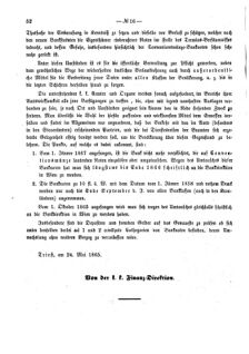 Verordnungsblatt für den Dienstbereich des K.K. Finanzministeriums für die im Reichsrate Vertretenen Königreiche und Länder 18650527 Seite: 2