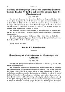 Verordnungsblatt für den Dienstbereich des K.K. Finanzministeriums für die im Reichsrate Vertretenen Königreiche und Länder 18650603 Seite: 2