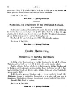 Verordnungsblatt für den Dienstbereich des K.K. Finanzministeriums für die im Reichsrate Vertretenen Königreiche und Länder 18650708 Seite: 2