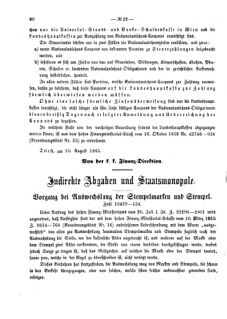 Verordnungsblatt für den Dienstbereich des K.K. Finanzministeriums für die im Reichsrate Vertretenen Königreiche und Länder 18650812 Seite: 2