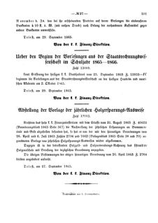 Verordnungsblatt für den Dienstbereich des K.K. Finanzministeriums für die im Reichsrate Vertretenen Königreiche und Länder 18651007 Seite: 3