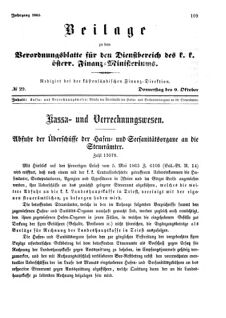 Verordnungsblatt für den Dienstbereich des K.K. Finanzministeriums für die im Reichsrate Vertretenen Königreiche und Länder 18651009 Seite: 7