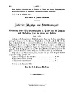 Verordnungsblatt für den Dienstbereich des K.K. Finanzministeriums für die im Reichsrate Vertretenen Königreiche und Länder 18651114 Seite: 4