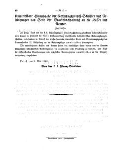 Verordnungsblatt für den Dienstbereich des K.K. Finanzministeriums für die im Reichsrate Vertretenen Königreiche und Länder 18660522 Seite: 2