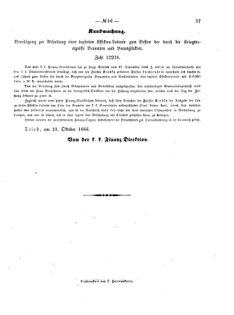 Verordnungsblatt für den Dienstbereich des K.K. Finanzministeriums für die im Reichsrate Vertretenen Königreiche und Länder 18661013 Seite: 3