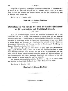 Verordnungsblatt für den Dienstbereich des K.K. Finanzministeriums für die im Reichsrate Vertretenen Königreiche und Länder 18661218 Seite: 2