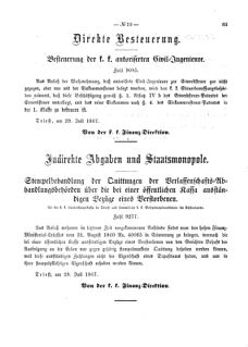 Verordnungsblatt für den Dienstbereich des K.K. Finanzministeriums für die im Reichsrate Vertretenen Königreiche und Länder 18670810 Seite: 3