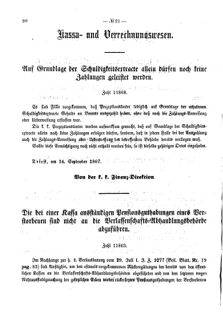 Verordnungsblatt für den Dienstbereich des K.K. Finanzministeriums für die im Reichsrate Vertretenen Königreiche und Länder 18670921 Seite: 2