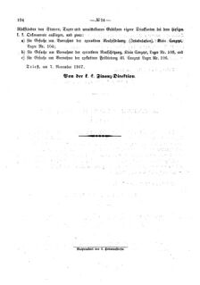 Verordnungsblatt für den Dienstbereich des K.K. Finanzministeriums für die im Reichsrate Vertretenen Königreiche und Länder 18671114 Seite: 4