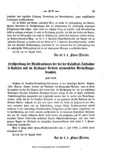 Verordnungsblatt für den Dienstbereich des K.K. Finanzministeriums für die im Reichsrate Vertretenen Königreiche und Länder 18680824 Seite: 3