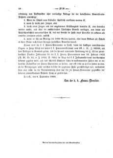 Verordnungsblatt für den Dienstbereich des K.K. Finanzministeriums für die im Reichsrate Vertretenen Königreiche und Länder 18680917 Seite: 2