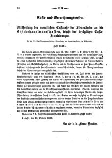 Verordnungsblatt für den Dienstbereich des K.K. Finanzministeriums für die im Reichsrate Vertretenen Königreiche und Länder 18681022 Seite: 2