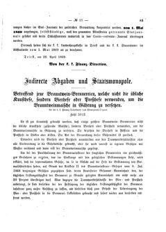 Verordnungsblatt für den Dienstbereich des K.K. Finanzministeriums für die im Reichsrate Vertretenen Königreiche und Länder 18690605 Seite: 3