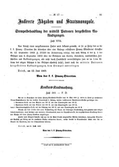 Verordnungsblatt für den Dienstbereich des K.K. Finanzministeriums für die im Reichsrate Vertretenen Königreiche und Länder 18690710 Seite: 3