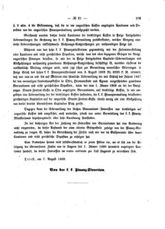 Verordnungsblatt für den Dienstbereich des K.K. Finanzministeriums für die im Reichsrate Vertretenen Königreiche und Länder 18690818 Seite: 3