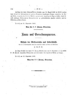 Verordnungsblatt für den Dienstbereich des K.K. Finanzministeriums für die im Reichsrate Vertretenen Königreiche und Länder 18690921 Seite: 4