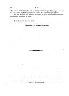 Verordnungsblatt für den Dienstbereich des K.K. Finanzministeriums für die im Reichsrate Vertretenen Königreiche und Länder 18691230 Seite: 4