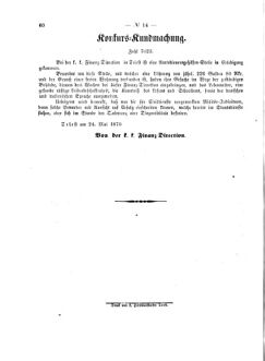 Verordnungsblatt für den Dienstbereich des K.K. Finanzministeriums für die im Reichsrate Vertretenen Königreiche und Länder 18700604 Seite: 4