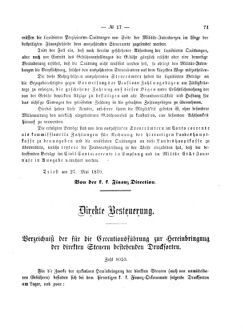 Verordnungsblatt für den Dienstbereich des K.K. Finanzministeriums für die im Reichsrate Vertretenen Königreiche und Länder 18700716 Seite: 3