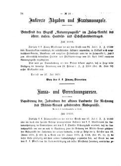 Verordnungsblatt für den Dienstbereich des K.K. Finanzministeriums für die im Reichsrate Vertretenen Königreiche und Länder 18700730 Seite: 2