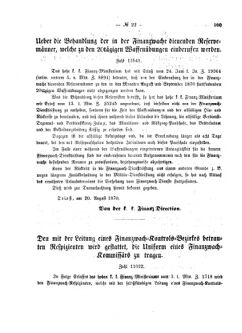 Verordnungsblatt für den Dienstbereich des K.K. Finanzministeriums für die im Reichsrate Vertretenen Königreiche und Länder 18700831 Seite: 2