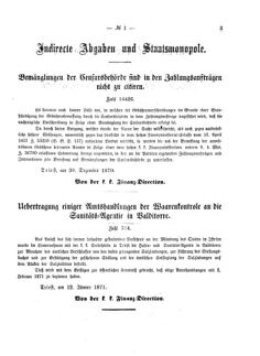 Verordnungsblatt für den Dienstbereich des K.K. Finanzministeriums für die im Reichsrate Vertretenen Königreiche und Länder 18710121 Seite: 3