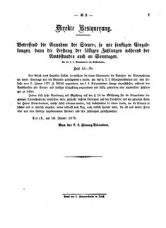 Verordnungsblatt für den Dienstbereich des K.K. Finanzministeriums für die im Reichsrate Vertretenen Königreiche und Länder 18710128 Seite: 3