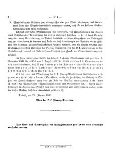 Verordnungsblatt für den Dienstbereich des K.K. Finanzministeriums für die im Reichsrate Vertretenen Königreiche und Länder 18730127 Seite: 4