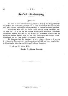 Verordnungsblatt für den Dienstbereich des K.K. Finanzministeriums für die im Reichsrate Vertretenen Königreiche und Länder 18730307 Seite: 2